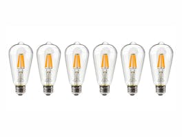 Festoon Lights Filament Replacement Bulbs - 6 Pack