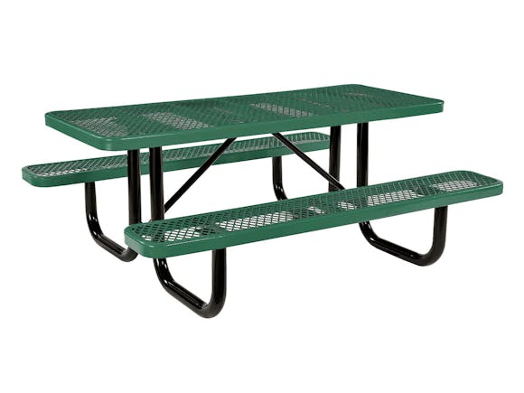 Picnic Table 6 Seater - Green