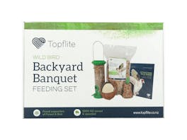 Topflite Backyard Banquet Bird Feeding Set