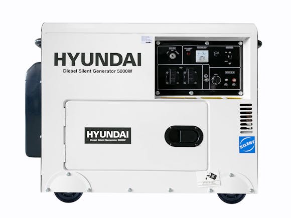 Hyundai Diesel Silenced Generator 5000W