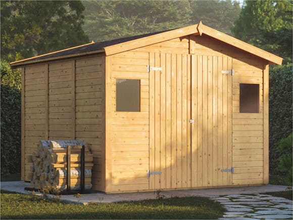 Wooden Garden Shed 2.73m x 2.8m x 1.9m