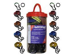 Aerofast Fat Strap Bungee Cords Multi Pack