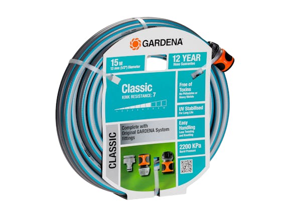 Gardena Classic Garden Hose 13mm Set 15m