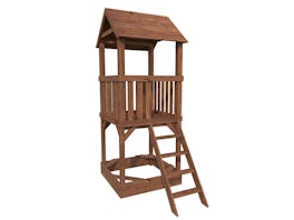 Jesper Wooden Kids Tower with Roof