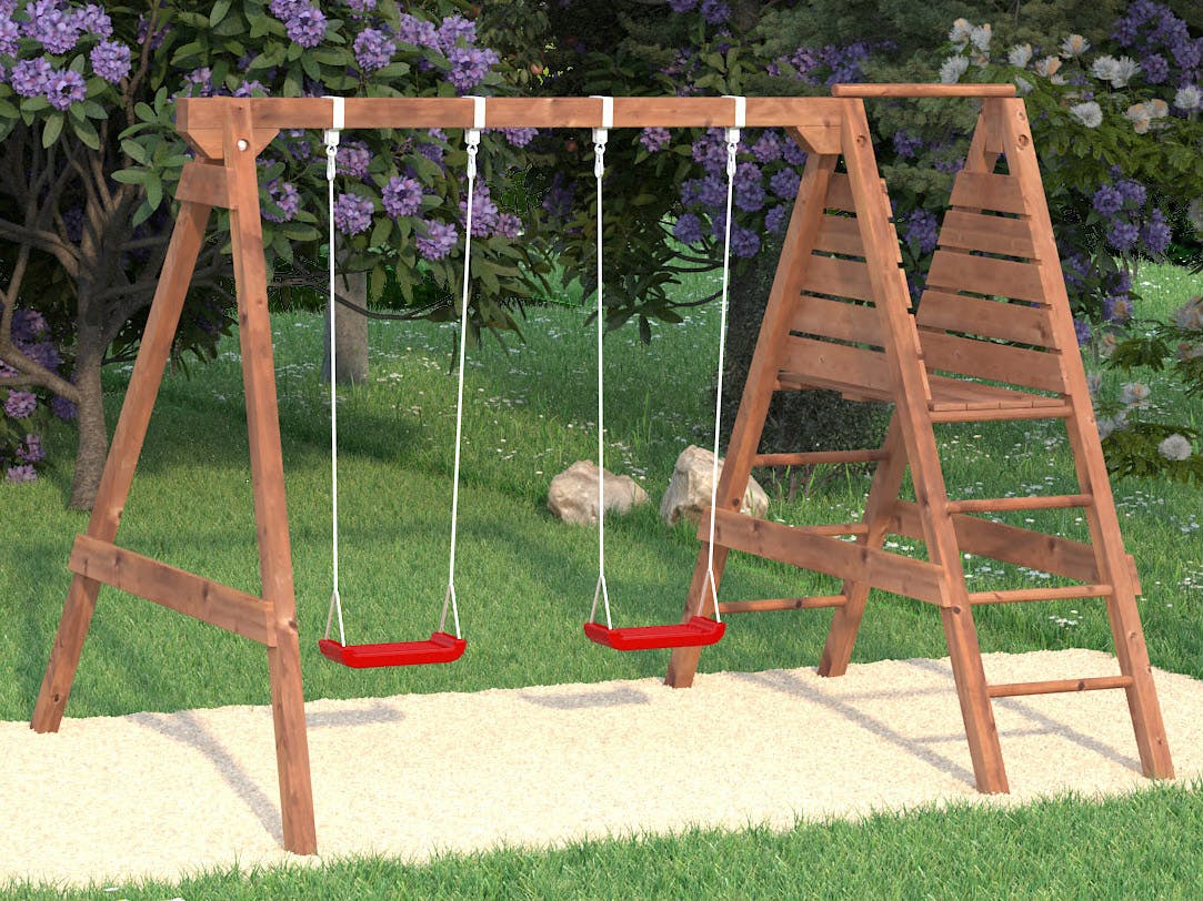 How To Secure A Swing Set Without Concrete Jonas Wooden