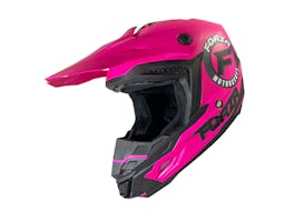 Nikko N601 Youth Motocross Helmet Pink 57-58cm