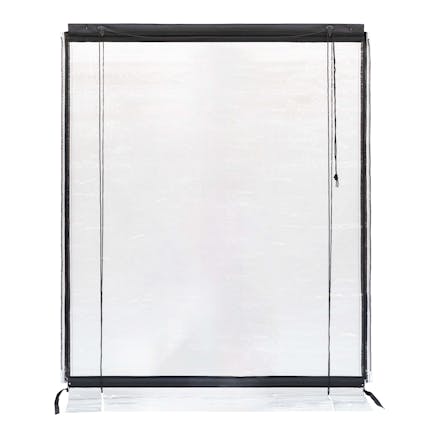 Outdoor Patio Blind Clear PVC 180 x 240cm 