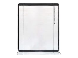 Outdoor Patio Blind Clear PVC 180 x 240cm