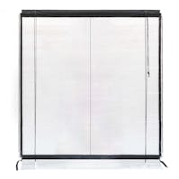 Outdoor Patio Blind Clear PVC 210 x 240cm
