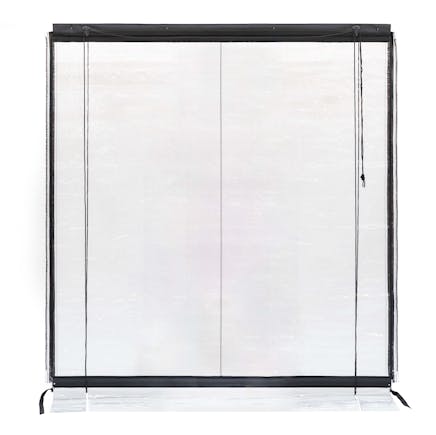 Outdoor Patio Blind Clear PVC 210 x 240cm