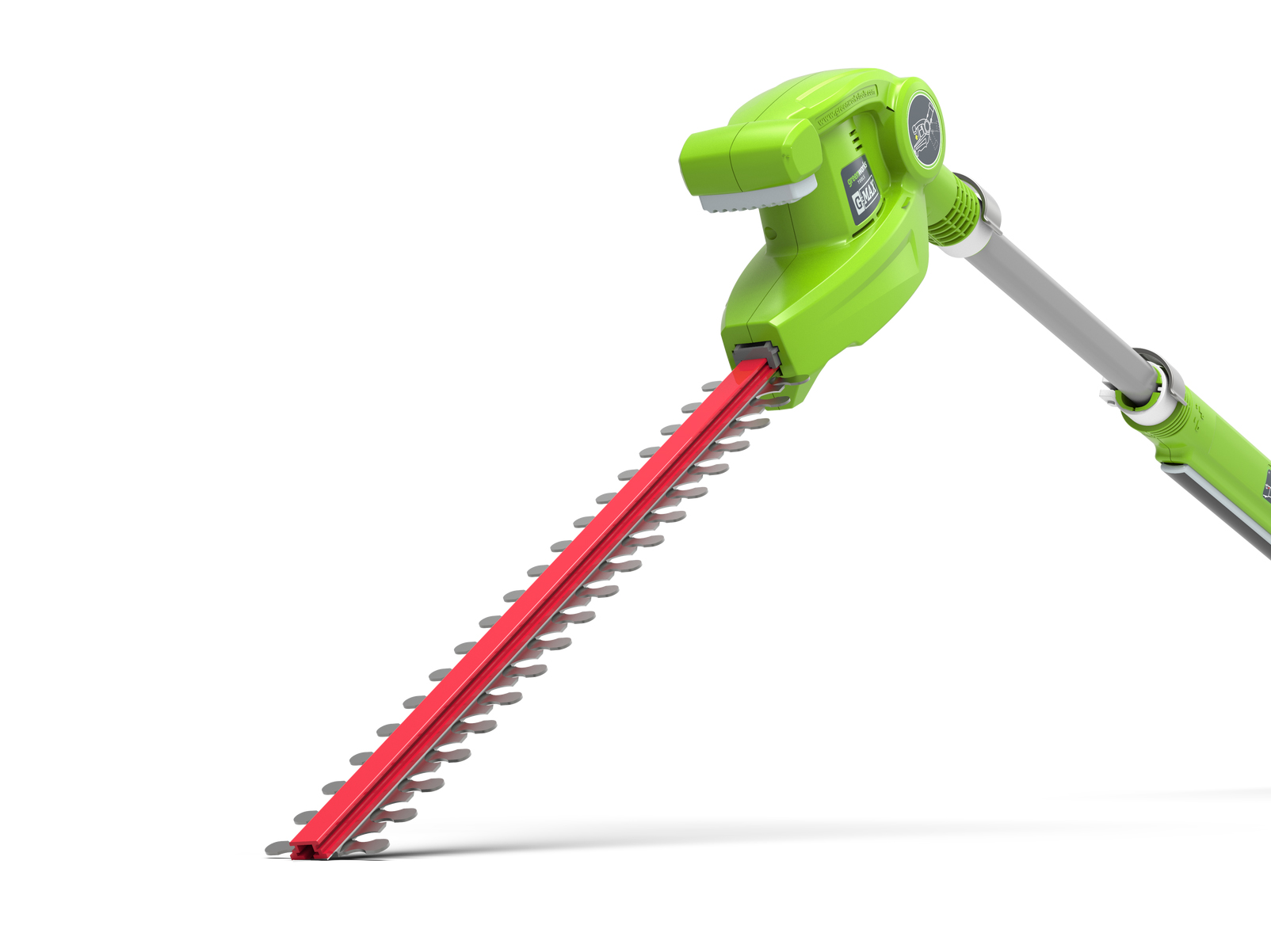 Greenworks 40v long reach hedge outlet trimmer