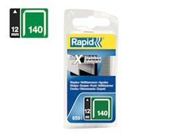 Rapid Flatwire Staples Stainless Steel 140/12 - Pack of 650