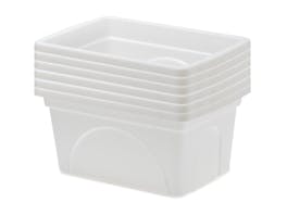 Storage Crate Opaque 70L - 6 Pack