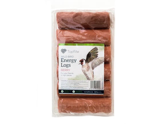 [wbelb] Topflite Wild Bird Feed Energy Logs Berry 6 pack