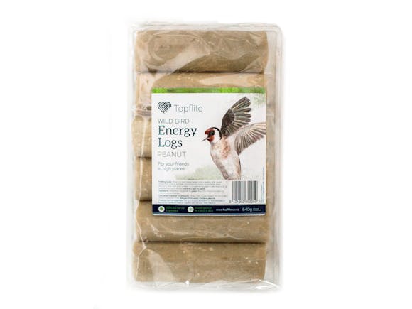 Topflite Wild Bird Feed Energy Logs Peanut 6 pack