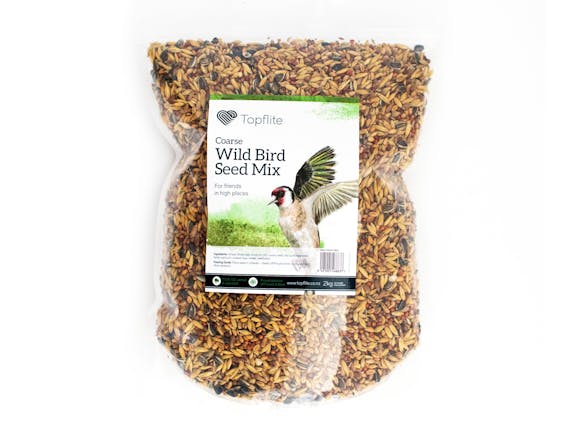 Topflite Wild Bird Feed Seed Mix Coarse 2kg