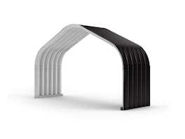 Arch Building Extension 6.1m x 1.83m Ironsand