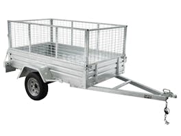 Trailer 7ft x 4ft with Cage