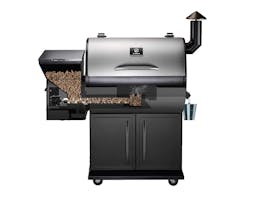 Z Grills 700D2E Wood Pellet Smoker & Grill BBQ with Cover