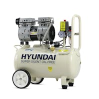 Hyundai Air Compressor Oil Free Low Noise 1HP 24L