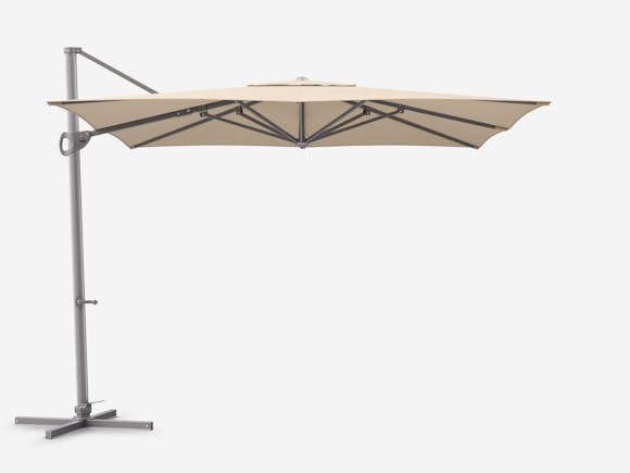 Shelta Lynden Cantilever Umbrella Olefin 2.8M - Taupe