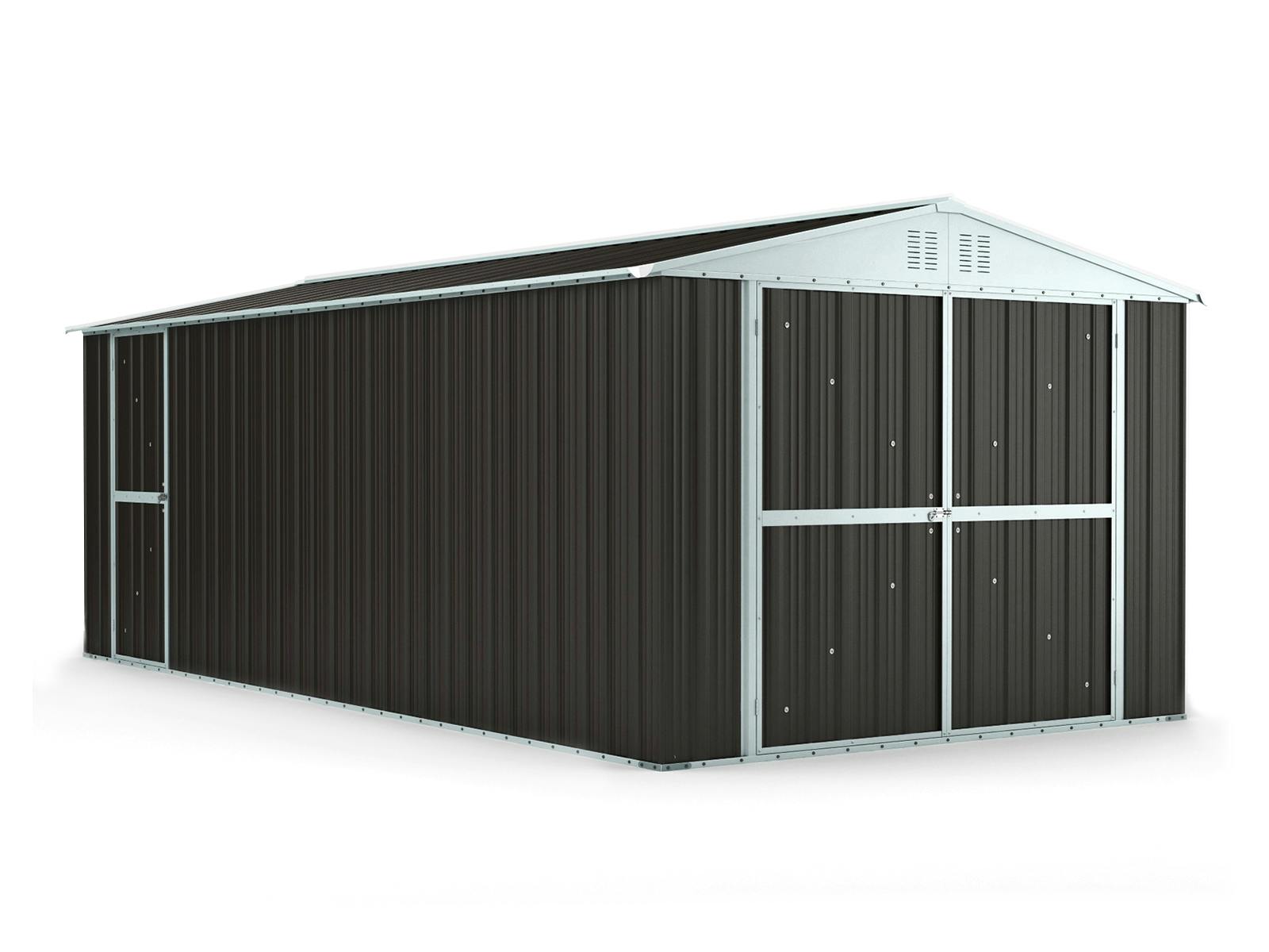 workshop garage 3.07m x 6.11m x 2.37m ironsand - workshops