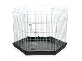 Fetch Dog Exercise Pen & Fence with Base 60cm X-Small