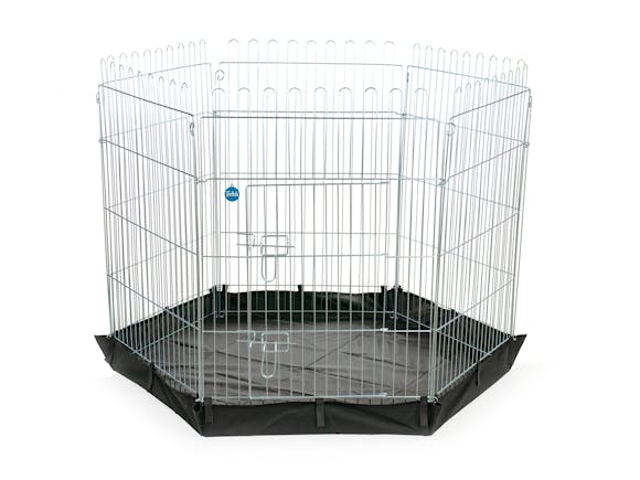 Dog Exercise Pen & Fence with Base 60cm X-Small