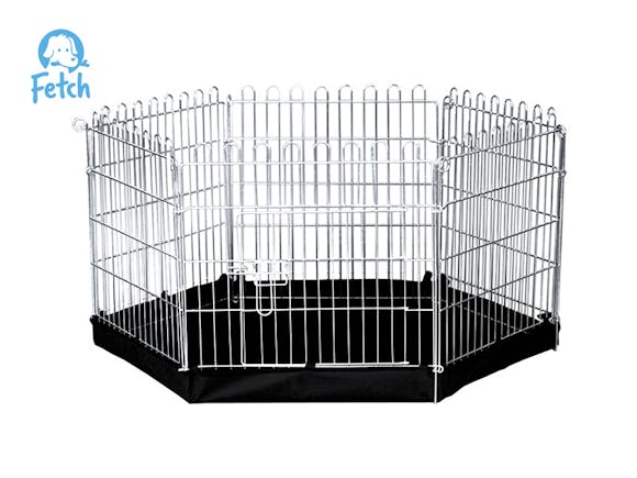 Dog Exercise Pen & Fence with Base 60cm X-Small