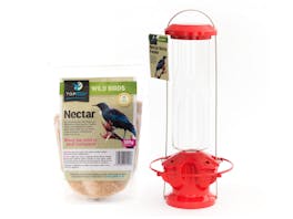 Topflite Nectar Nutra Bird Feeder Combo
