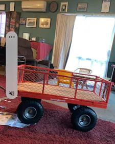 Mighty Carts Steel Utility Cart 360kg — photo by Jacks