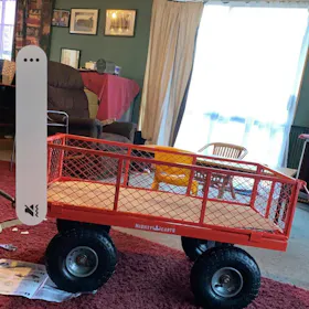 Mighty Carts Steel Utility Cart 360kg — photo by Jacks