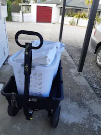 Mighty Carts Garden Cart Heavy Duty 140L — photo by Trisha