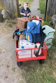 Mighty Carts Steel Utility Cart 360kg — photo by Granny Milly