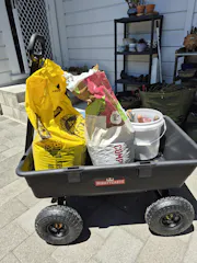 Mighty Carts Garden Cart Heavy Duty 140L — photo by Kerry