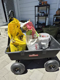 Mighty Carts Garden Cart Heavy Duty 140L — photo by Kerry