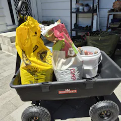 Mighty Carts Garden Cart Heavy Duty 140L — photo by Kerry