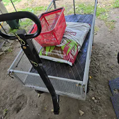 Mighty Carts Steel Utility Cart 450kg — photo by Percy