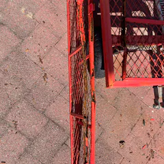 Mighty Carts Steel Utility Cart 360kg — photo by Ricky