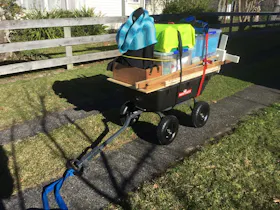 Mighty Carts Garden Cart Heavy Duty 170L — photo by TK