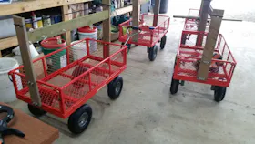 Mighty Carts Steel Utility Cart 360kg — photo by Kiwifruit Fans