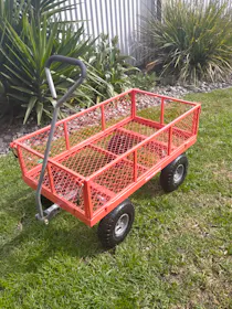 Mighty Carts Steel Utility Cart 360kg — photo by Chris