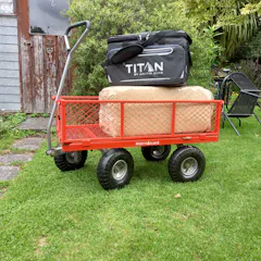 Mighty Carts Steel Utility Cart 360kg — photo by Jill