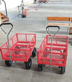 Mighty Carts Steel Utility Cart 360kg — photo by Dianne