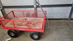 Mighty Carts Steel Utility Cart 360kg — photo by Naomi