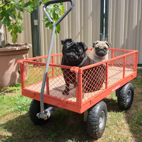 Mighty Carts Steel Utility Cart 360kg — photo by Dunn Family Grumble