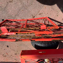 Mighty Carts Steel Utility Cart 360kg — photo by Ricky