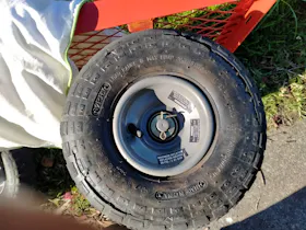 Mighty Carts Steel Utility Cart 360kg — photo by Moose