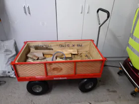 Mighty Carts Steel Utility Cart 360kg — photo by Dobbin