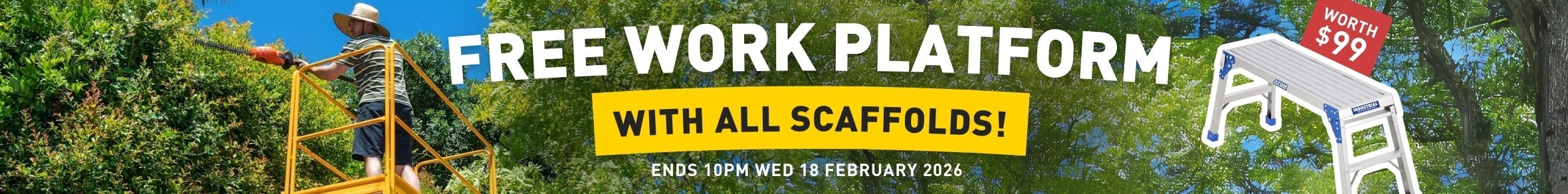 free beach cart promotion